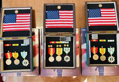 Three Vietnam Veterans Honored Awarded Medals For Their Service In