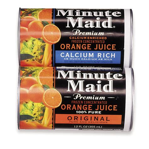 Minute Maid Orange Juice Can Frozen Concentrate 12 Fl Oz Ph