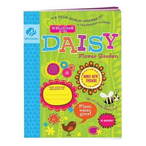 Daisy Flower Garden Journey Book Girl Scout Shop