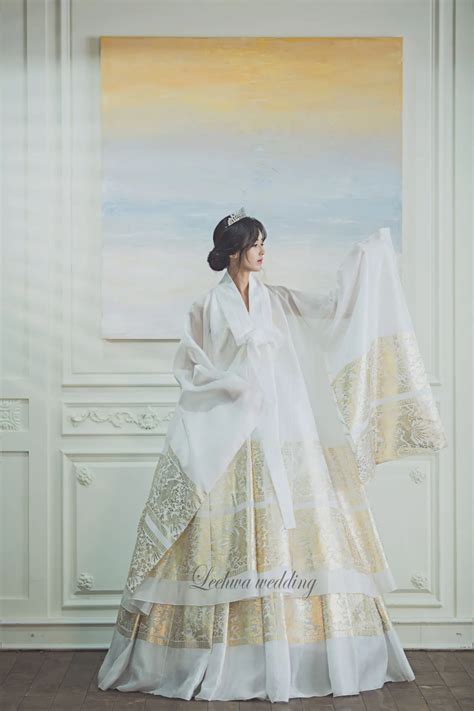 Bridal Hanbok Leehwa Wedding Hanbok Wedding Dress Hanbok Wedding