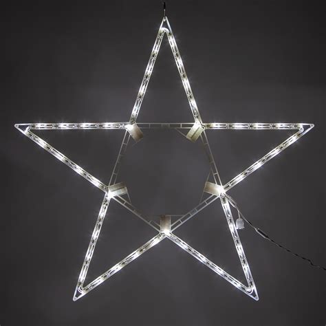 Snowflakes And Stars 32 Led Folding Star Decoration 50