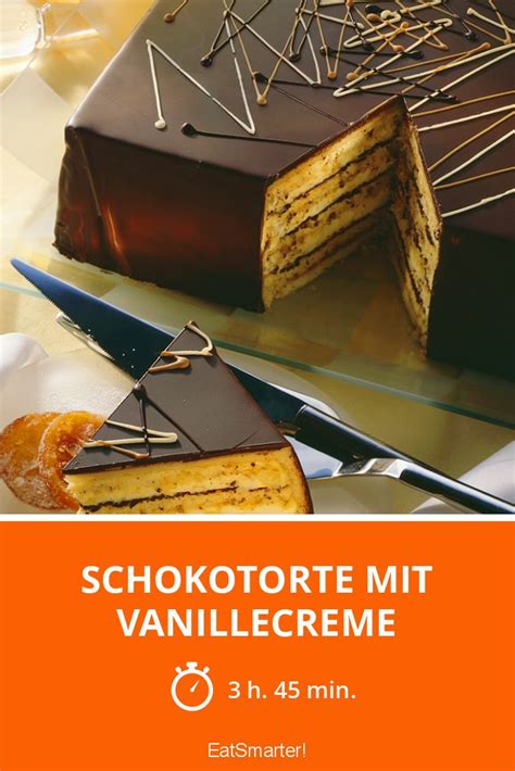 Schokotorte mit Vanillecreme Rezept | EAT SMARTER