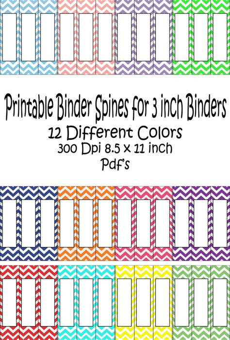 Free Printable Binder Spines Printable Templates
