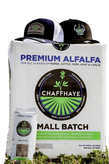 Chaffhaye Non Gmo Alfalfa Probiotic Forage