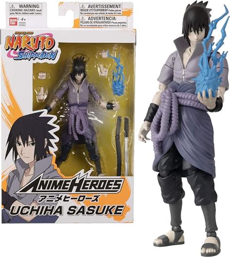 Bandai 36902 Anime Heroes Naruto 15cm Uchiha Sasuke Action Figures