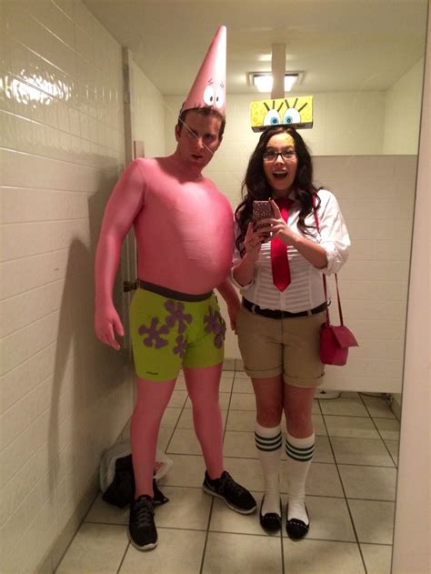Fans of the show might enjoy showing their love of gary with a homemade snail costume made with some everyday items. DIY Spongebob and Patrick Couples Costumes. Halloween 2014 ...