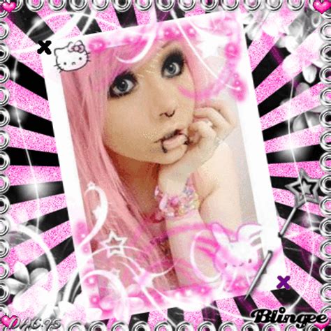 Pink Emo Girl Picture Blingee Com