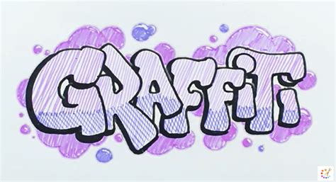 How To Draw Graffiti Step By Step For Kids And Beginners Meopari