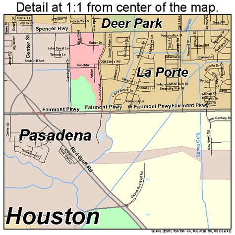 Pasadena Texas Zip Code Map United States Map
