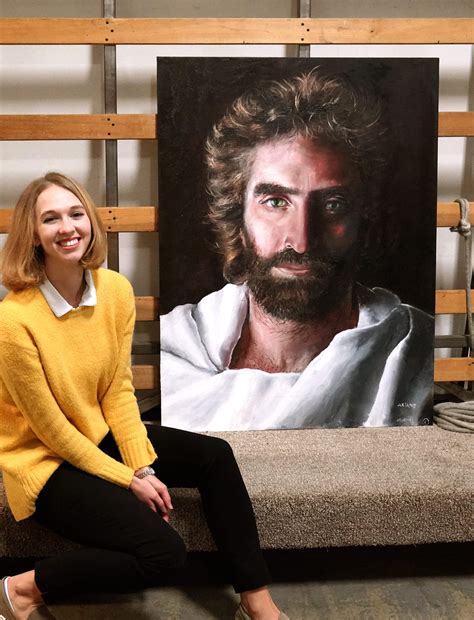 Akiane Kramarik Painted Prince Of Peace An Image Of Jesus When She