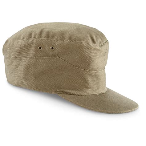 Replica Wwii German Afrika Korps Field Cap Hat Size 58 Cm World War Ii