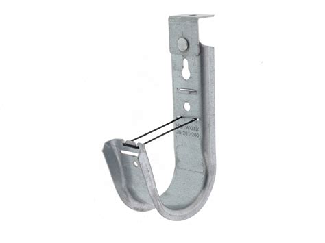2 Inch J Hook Ceiling Mount Galvanized 25 Pack At Cables N More