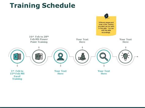 Training Schedule Strategy Ppt Powerpoint Presentation Summary Example