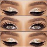 Gold Shimmer Eye Makeup Pictures