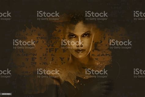 Beautiful Woman Digital Art Stock Illustration Download Image Now