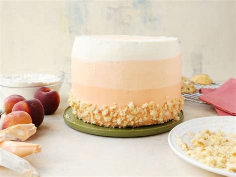 Make And Share This Peach Cobbler Ice Cream Cake Recipe From