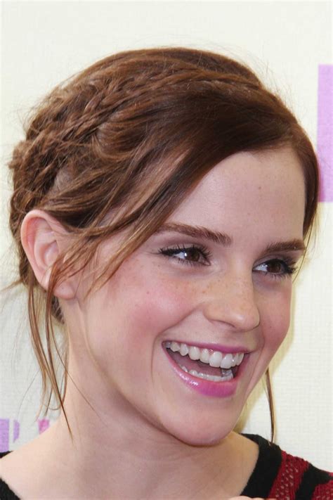 Emma Watson Freckles Topshop British Vogue British Vogue