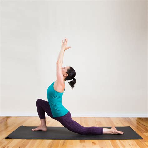 Low Crescent Lunge 14 Best Yoga Poses For Computer Users Popsugar