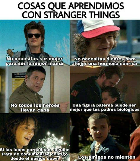 fotos memes y mileven stranger things memes de stranger things stranger things en español y