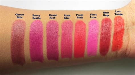Elle 18 Color Pops Matte Lipstick Lets Tango Review