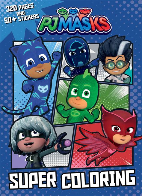 Pj Masks Super Coloring Book By Editors Of Studio Fun International