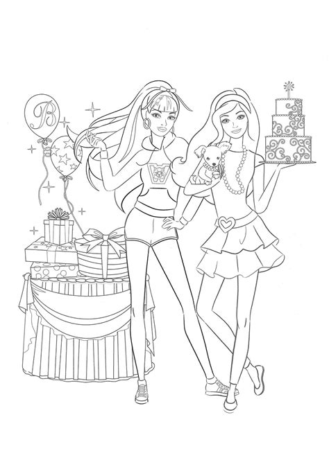 See also these coloring pages below Barbie Dream House Coloring Pages at GetColorings.com ...