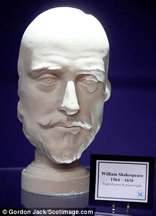 Death masks and effigies were part and parcel of a royal funeral. Shakespeare's death mask on display for 1st time at ...