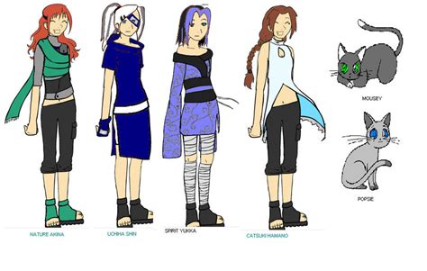 My Made Up Naruto Characters By Spookycat1 On Deviantart