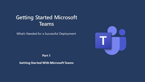 Education Technology Guidance Microsoft Teams Getting Started