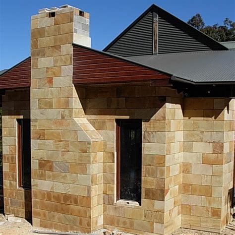 Sandstone Wall Façade And Wall Cladding Sandstone Works