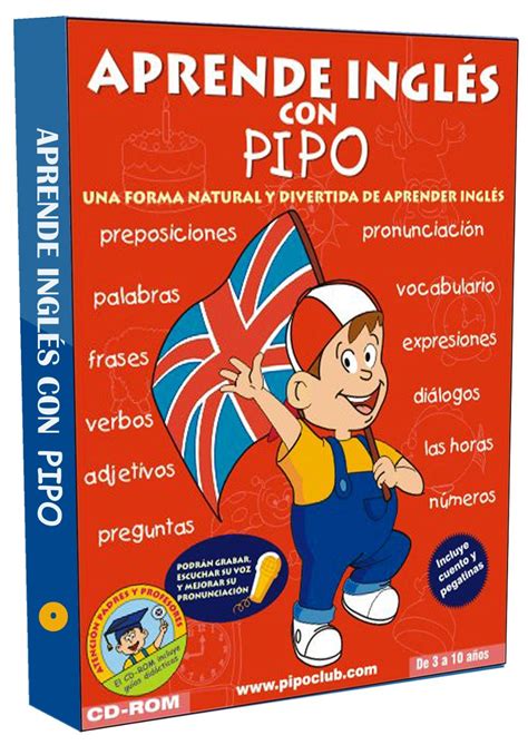 Juega y aprende con pipo ( el zoo) topics colección pipo language spanish. Disco Interactivo Aprende Ingles Con Pipo 5-10 Años ...