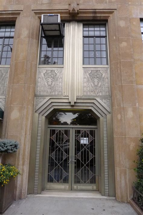 El Dorado Building Art Deco Entrance