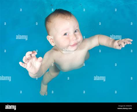 A Picture Of Jacob 1 Year Old At An Underwater Photo Shoot With