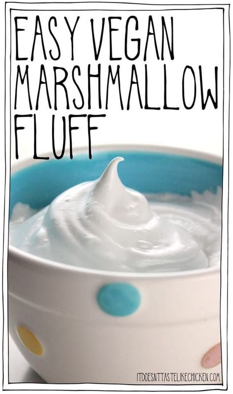 Easy Vegan Marshmallow Fluff Best Food