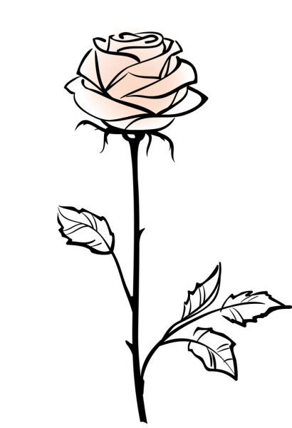 Single Rose Drawing Most Relevant Best Selling Latest Uploads