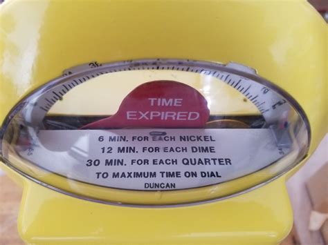 Vintage Duncan Parking Meter Restored 2 Hour 51025 Cent Ebay