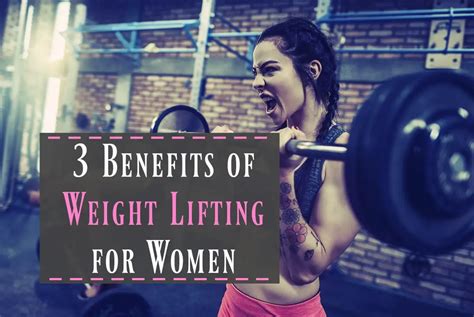 3 Benefits Of Weight Lifting For Women The Healthy Apron
