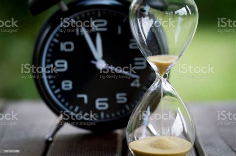 Time And Timer Hourglass And Clock Accumulation And Passage Of Time