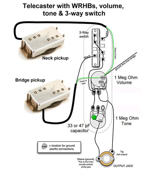 Fender Telecaster Pickup Wiring Diagram