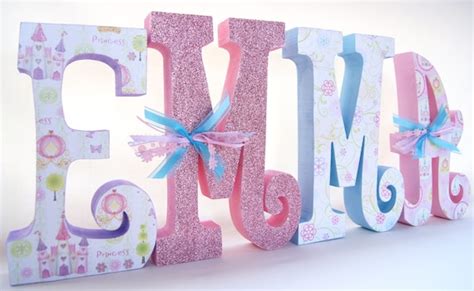 Items Similar To Baby Girl Letters Custom Name Wooden Nursery Letters