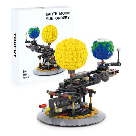 Buy Earth Moon And Sun Orrery Toy Building Sets Earth Rotation Around