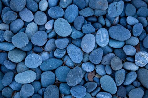 Blue Pebbles Stock Image Image Of River Nice Pebbles 49570833