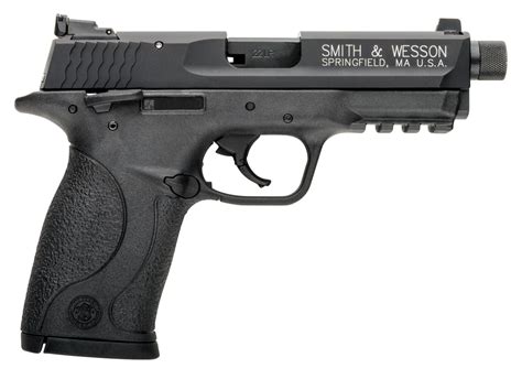 Smith And Wesson Mandp 22 Compact Threaded Barrel 22lr Dukes Sport Shop