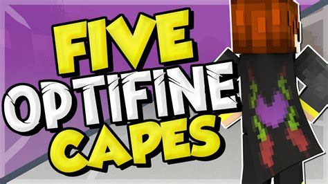 5 Optifine Cape Designs Cool Minecraft Capes Youtube