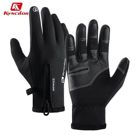 Kyncilor Winter Gloves Universal Warm Cycling Gloves Touchscreen Bike