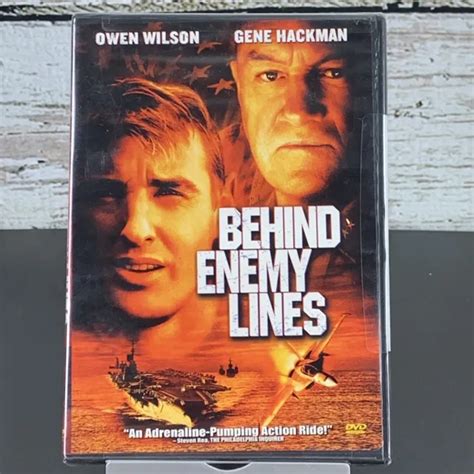 Behind Enemy Lines Dvd 2001 Gene Hackman Owen Wilson Gabriel Macht