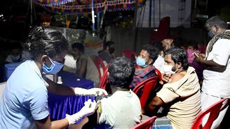 Special Vaccination Camps At Koyambedu Market The Hindu