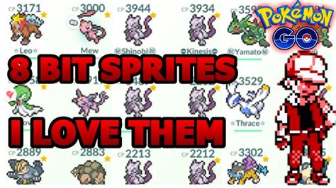 8 Bit Pokemon Sprites