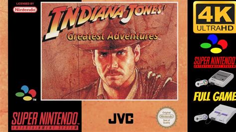 Indiana Jones Greatest Adventures Snes Longplay Walkthrough