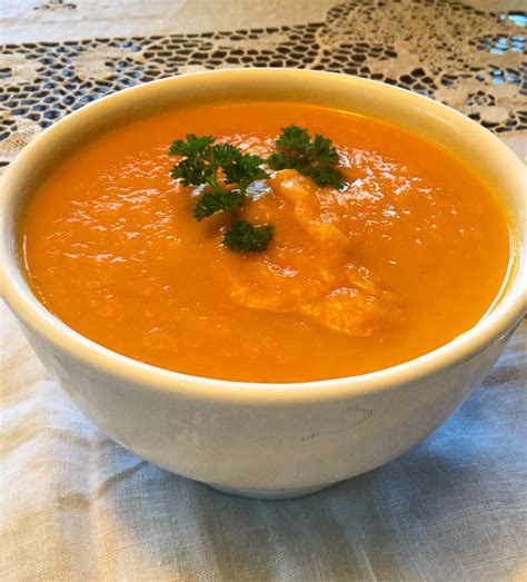 Carrot Ginger Curry Soup Cucine